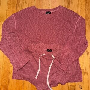 Blanc Paige Rose Knit set